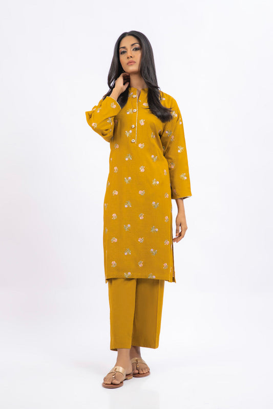 2PC Zhobies Embroidered Dress